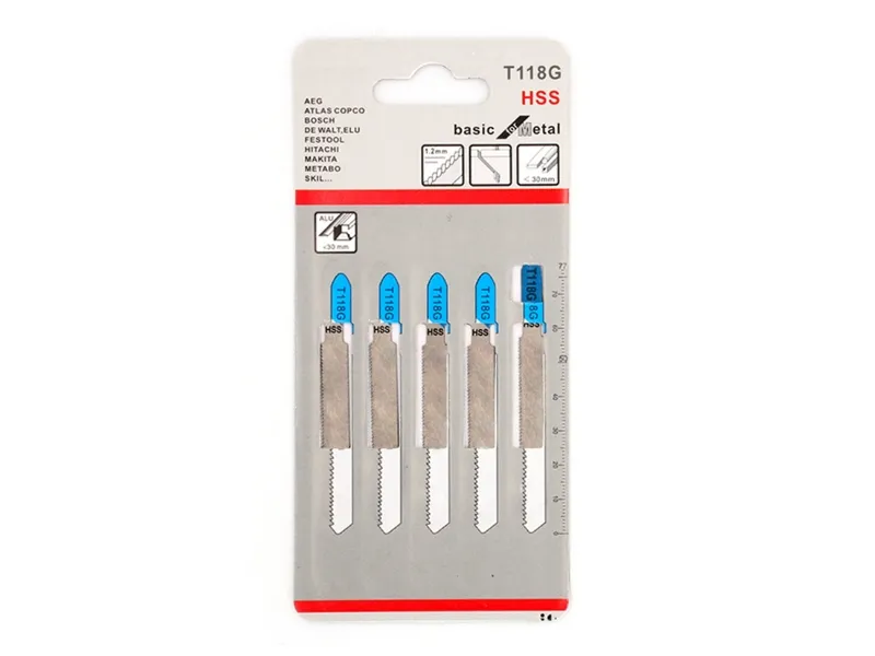 5-Piece Jig Saw Blade TC2019