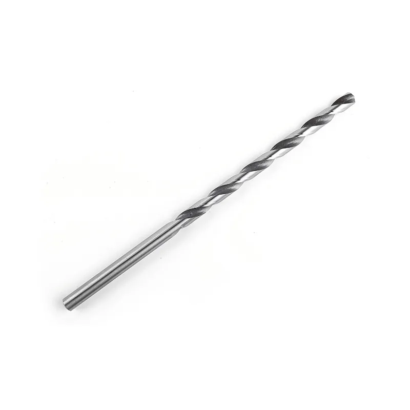 Extended Straight Shank Twist Drill Bit