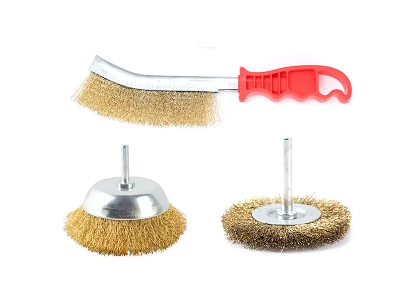 3Pcs Wire Cup & Wire Wheels Brush Set TG5005