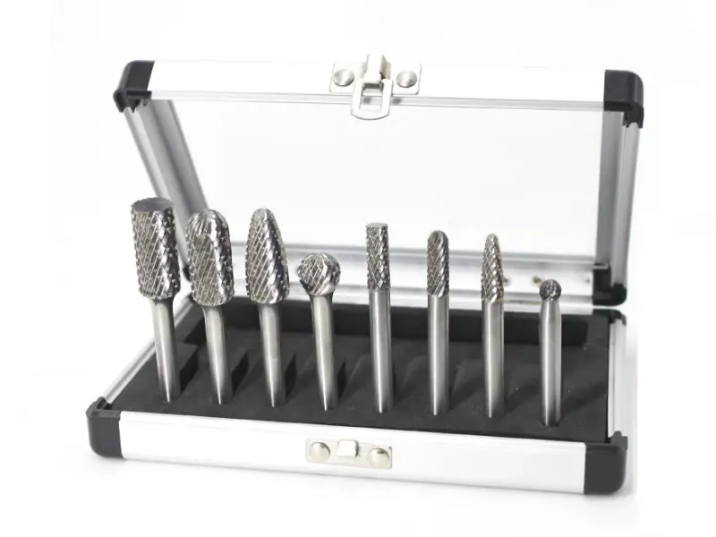 8pc Double Cut Carbide Rotary Burr Set TG7003