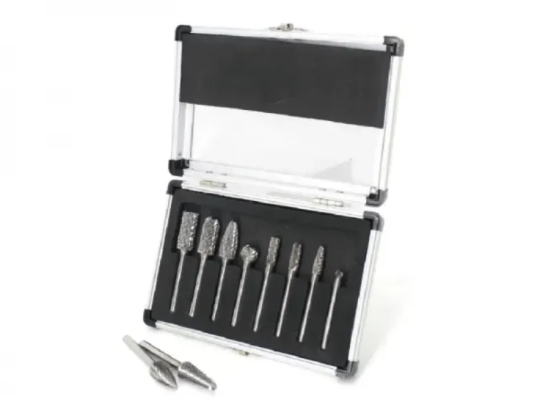 8pc Double Cut Carbide Rotary Burr Set TG7003