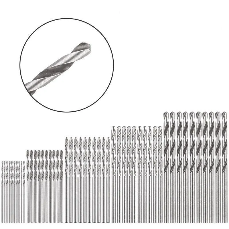 Titanium-Coated Straight Shank Twist Drill Bit