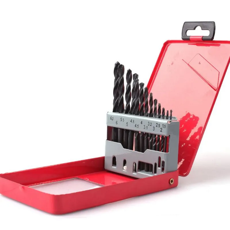 13pcs HSS Shank Twist Drill Bits Set