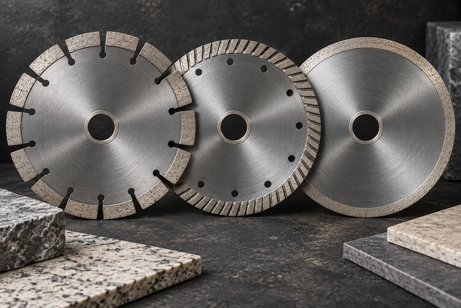 Segmented vs Turbo vs Continuous Rim Diamond Blades: A Buyer’s Guide