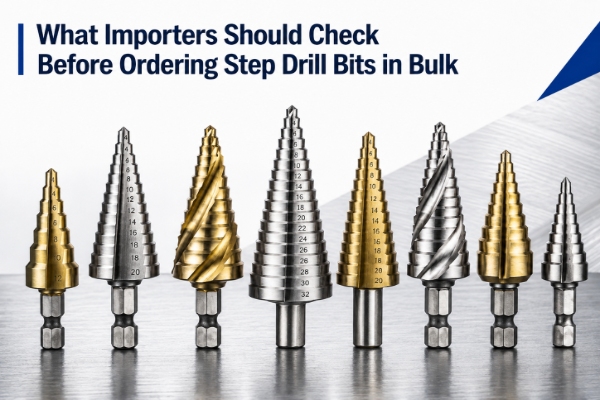 What Importers Should Check Before Ordering Step Drill Bits in Bulk